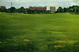 The Common, Central Park by William Merritt Chase